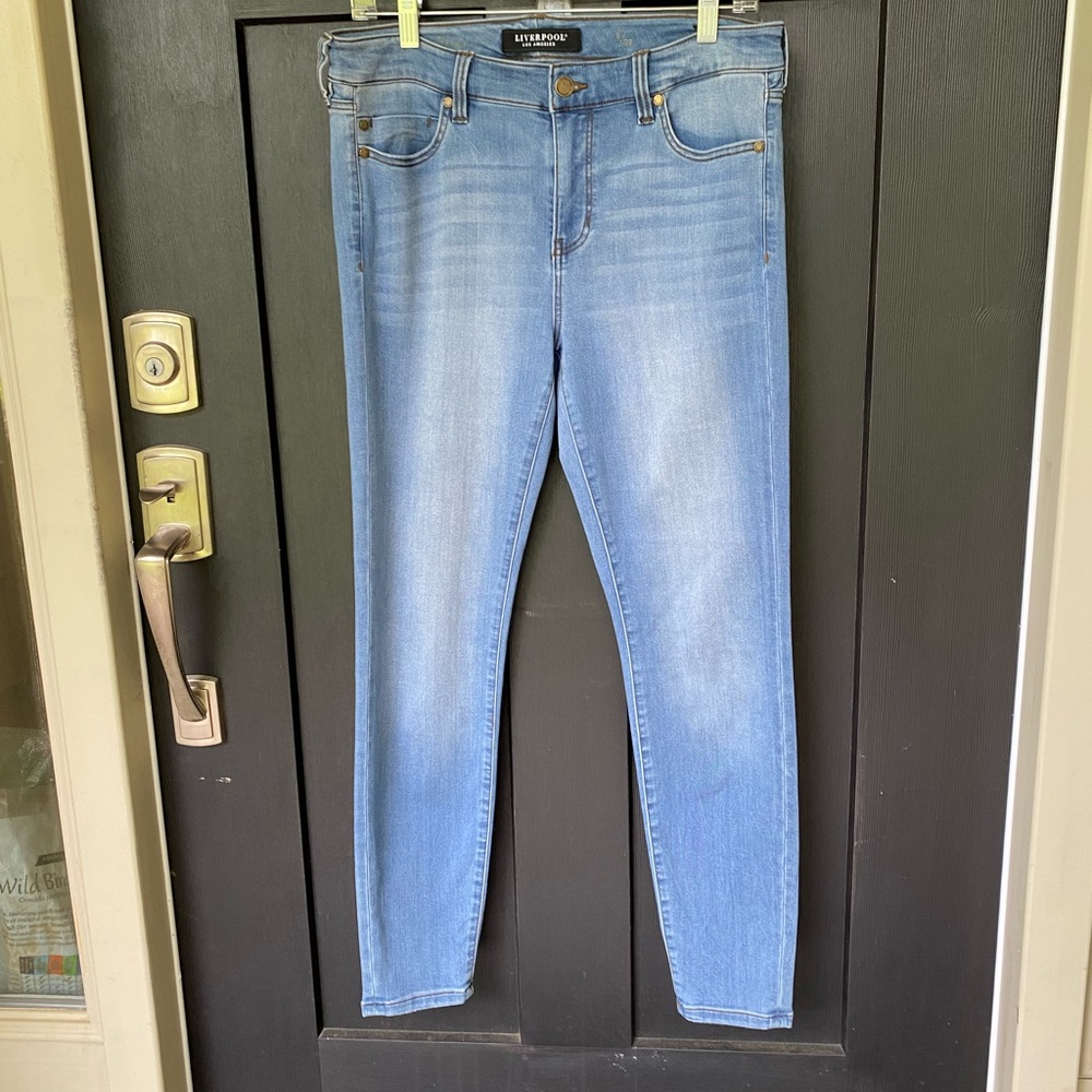 LIVERPOOL LOS ANGELES Skinny Ankle Jeans Size 8